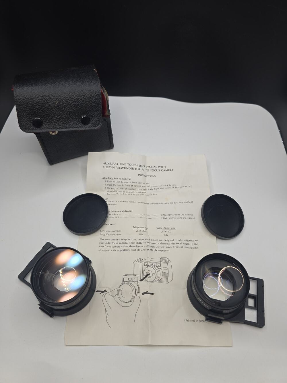 Toyo Optics 2 Pack Wide Angle Lens for AF35M-II